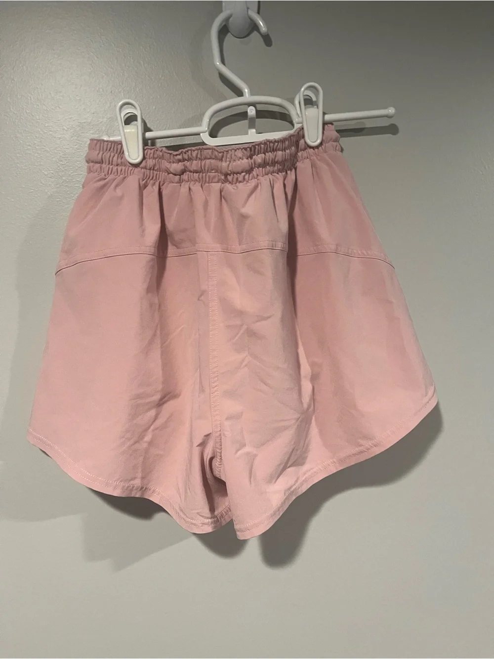 lululemon athletica Dusty Pink Athletic Shorts with Drawstring